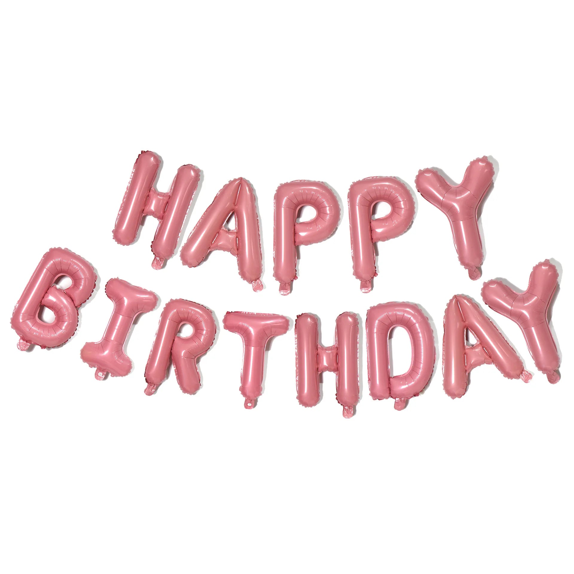 Silver Happy Birthday Party Balloon Set Kids Birthday Balloon Aluminum Foil Letter Balloon Used for Birthday Party Decoration