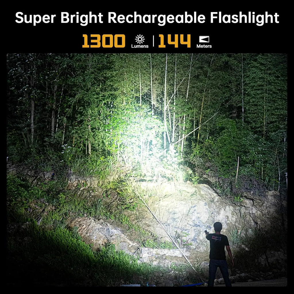 Wurkkos FC11C Flashlight Nippon Chemical 519A Mountaineering Edition 18650 Battery Max Output 1200 Lm USB-C Charging Daily Carry